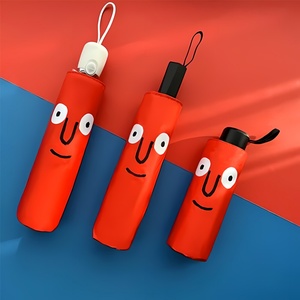 High Quality 3-Fold Pongee Windproof UV Resistant Advertising <b>Umbrella</b> Easy-Carry Fully-Automatic Business Gifts OEM ODM Design - Product Image 4