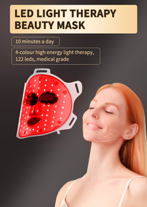 2025 productos de belleza máscara facial Led terapia de luz máscara de fotones Led luz Facial - Product Image 2