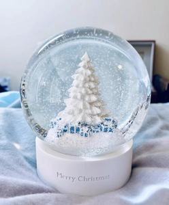 <span class=keywords><strong>2022</strong></span> nouveau globe de neige en résine mignon personnalisé avec modèle en verre léger d'animaux de noël pour la décoration de la maison et des Souvenirs - Product Image 3