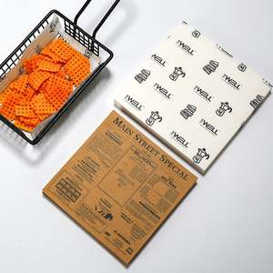 Papier d'emballage pour sandwichs Deli, papier ciré de qualité alimentaire pour hamburgers, fournisseur de papier d'emballage pour la restauration rapide, papier alimentaire PE résistant à la graisse - Product Image 1