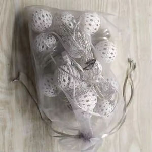 Outdoor Bedroom Living Room Window Christmas Tree <b>Decoration</b> Led String <b>Light</b> Hollow Modern Ball Lamp Indoor IP33 Rated 300cm - Product Image 4