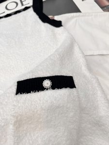 Vestido chic sin mangas de punto, top con borde festoneado y detalle de bolsillo, prendas de punto cómodas para damas, ropa exterior versátil - Product Image 5