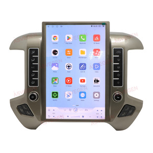 Reproductor Multimedia para Auto con Pantalla de 14.5 Pulgadas y <span class=keywords><strong>4</strong></span>+64G para Chevrolet Silverado 2013-2019, Android Auto y Carplay, en Almacén de EE. UU. - Product Image 1