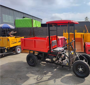 Minivolquete Hidráulico de Cuatro Ruedas para Jardín, Camión Volquete de 1T para Transporte de Mercancías del Hogar - Product Image 2