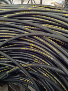 Manguera hidráulica de goma trenzada de alambre de acero, cubierta envuelta, SAE R2, <span class=keywords><strong>2022</strong></span> pulgadas, gran oferta, 5/16 - Product Image 5