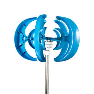 Turbina de viento vertical de baja velocidad al por mayor de bajo precio 300 Turbina de viento vertical de flor pequeña en la azotea - Product Image 4