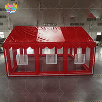 Ballon gonflable géant en PVC de divertissement à faible coût tente de fête légère étanche chapiteau oblong Cube patinoire de tennis AIRFUNPRO