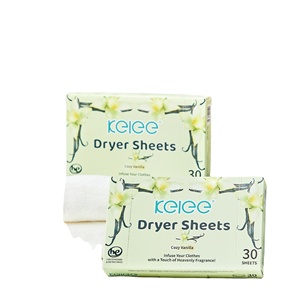 KELEE biodegradabile puro naturale tessuto vegetale <span class=keywords><strong>ammorbidente</strong></span> fogli per bucato fogli di detersivo strisce compresse - Product Image 1