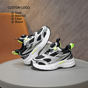 621572-4 Chaussures de basketball imperméables en cuir pour garçons, nouvelle collection 2026, antidérapantes et durables, pour enfants - Product Image 2