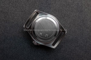 Reloj de Moda para Hombre con Caja de Titanio de 42 mm, Esfera con Indicadores, Correa de Acero Inoxidable, Movimiento Mecánico Automático por ETA - Product Image 6