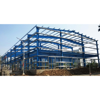 Estructura de acero ligera Fábrica industrial Estructura de acero prefabricada Almacén Taller Cobertizo de construcción