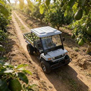 Véhicule <span class=keywords><strong>utilitaire</strong></span> tout-terrain 4x4 électrique côte à côte - Véhicule <span class=keywords><strong>utilitaire</strong></span> agricole pour le transport de marchandises - Product Image 3