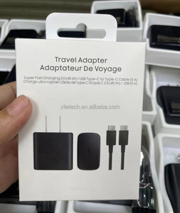 Cargadores y Cables para Teléfono, Enchufe EU/UK/US <span class=keywords><strong>TA845</strong></span>, Cable USB C de 1m, Carga Súper Rápida, Adaptador de Corriente USB C de 45W para Samsung S26/S25/S24 - Product Image 3