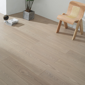 Parquet massif AVANTIMORA en frêne brossé multicouche, qualité AB, écologique, système clic, largeur 15 mm, idéal pour salle à manger - Product Image 2