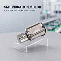 Moteur à micro-vibration sans noyau 3V en boîtier métallique à montage en surface, vibrateur DC SMD pour PCB, téléphone, appareil portable