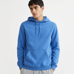 Sudadera con Capucha para Hombre, Informal, de Moda, para Invierno, Cálida, de Forro Polar Grueso, 100% Algodón, Manga Larga, con Capucha, Impresión de Logotipo Personalizado - Product Image 1