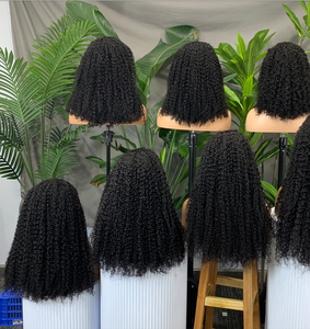 โปรโมชั่น 46$ Letsfly วิกผมแบบปิดหน้าผาก 4x4  ทำจากผมแท้ธรรมชาติ ความหนาแน่น 280% ผมตรง/หยิก  ขนาด 14-34 นิ้ว - Product Image 1