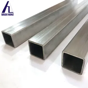 Industrial grade grade2 Titanium rectangular pipe price