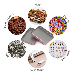 XPD Empty Food Grade Small Herbs Breath Slider Tin Pocket <strong>Size</strong> Sliding Metal Box Solid Perfume Tin <strong>Container</strong> - Product Image 5