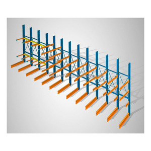 Sistema de Estanterías Cantilever de Acero de Doble Brazo para Almacenamiento Pesado en Almacenes - Product Image 1