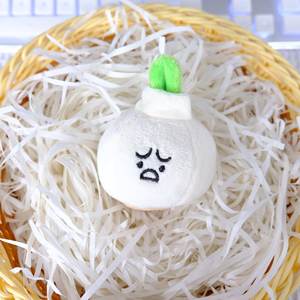 Porte-clés en peluche super doux pour soulager le stress, pendentif en forme de légume, jouet de poupée amusant et mignon, <span class=keywords><strong>série</strong></span> de poupées, décoration suspendue - Product Image 2