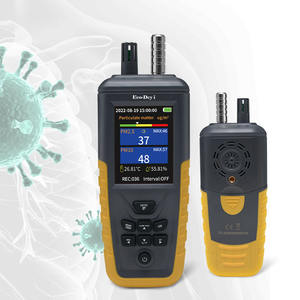 Monitor di umidità della temperatura dell'aria e contatore di particelle di polvere PM2.5 PM10 0.3um 2.5um rilevatore elettronico di qualità - Product Image 4