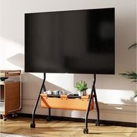 YSTC-07 à hauteur réglable Mobile TV Stand Plasma LCD TV Chariot avec roues pour 32-70 pouces