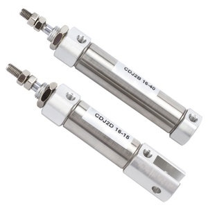 Cilindro Neumático de Doble Acción y Varilla Simple de Acero Inoxidable, Serie EPSMC Tipo CJ2 CDJ2D10 CDJ2D16, Marca HOFUJNG, Pequeño/Mini - Product Image 1