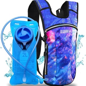 Sac à dos d'hydratation avec poche à eau <span class=keywords><strong>de</strong></span> 2 L, léger et isolant, idéal pour les festivals, les raves, la randonnée et l'escalade - Product Image 2