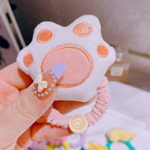 Lindo lindo tridimensional dibujos animados <span class=keywords><strong>Shiba</strong></span> <span class=keywords><strong>Inu</strong></span> oso dibujos animados tela creativa plegable intestino delgado banda para el cabello para niños - Product Image 4