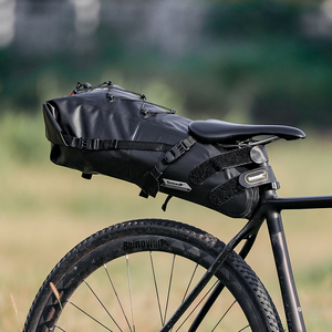Sacoche de selle de vélo imperméable Rhinowalk 5L, sacoche de selle de vélo durable pour VTT, sacoche de siège arrière de vélo - Product Image 6