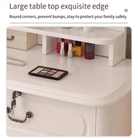 Bureau de vanité d'usine de la Chine pour le maquillage avec la lumière de miroir coiffeuse pour la chambre à coucher