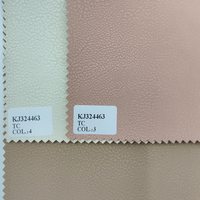 Cuir synthétique PU bicolore imperméable et anti-moisissure, résistant à l'abrasion, base TC 330GSM pour vêtements