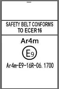E-Mark <span class=keywords><strong>Universal</strong></span> <span class=keywords><strong>3</strong></span>-Ponto ELR Cinto de Segurança Automática Retrátil Cinto de Segurança do Carro com Mecanismo de Bloqueio para Sedans, SUVs e Caminhões - Product Image 5