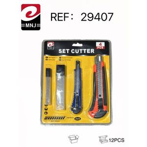 Set di 4 coltelli multiuso con lame per lavori di artigianato e taglio - Product Image 3