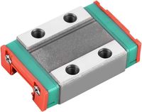 Rail de guidage linéaire MGN9C 150 mm, blocs de rail de 9 mm de largeur, rails techniques pour équipement automatique, charge maximale 3 kg