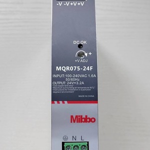 Mibbo MQR120-24F 24V 5A AC-DC แหล่งจ่ายไฟแบบราง DIN ชนิดเอาต์พุตเดี่ยว ผลิตในประเทศจีน - Product Image 2
