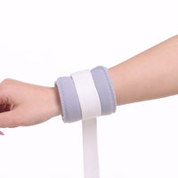 Sangle de contention médicale en mousse souple respirante pour poignets et chevilles, pour patients alités, fixation des membres, usage hospitalier