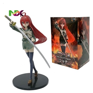 Figurine de collection Shakugan No <span class=keywords><strong>Shana</strong></span>, le conquérant aux yeux éclatants, modèle d'ornement de bureau, décoration de gâteau - Product Image 6