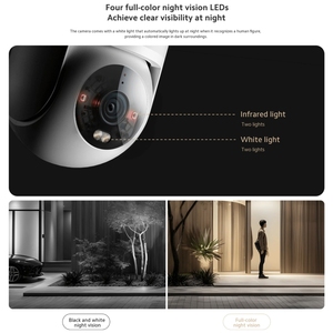 Vente chaude Original <span class=keywords><strong>Xiaomi</strong></span> CW300 4MP Caméra Extérieure IP66 Étanche Pleine Couleur Vision Nocturne WiFi Caméra sécurité à domicile - Product Image 2
