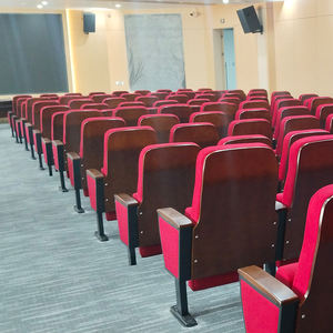 Vente en gros d'usine d'escaliers chaises de salle de classe chaises de salle de conférence rouge auditorium chaises de théâtre chaises de cinéma - Product Image 3