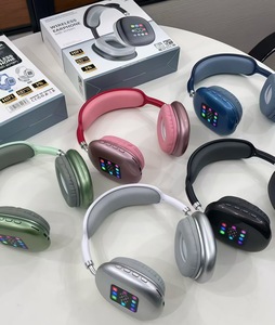 <span class=keywords><strong>Casque</strong></span> de jeu sans fil à écran LED, <span class=keywords><strong>casque</strong></span> de jeu supra-auriculaire avec microphone, faible latence pour le jeu - Product Image 2