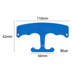 أداة كشط معدنية مزدوجة الرأس من الألومنيوم لإزالة شعارات السيارات من KNS، <span class=keywords><strong>2</strong></span> في 1، مع تصميم شفرة مخفية مضادة للالتصاق - Product Image 6