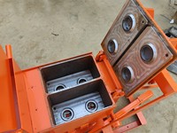 QMR 2-40 Chaîne de vente à bas prix petite machine de fabrication de briques manuelle en argile à vendre