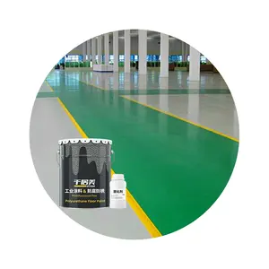 Utdoor-pintura de suelo de poliuretano resistente, antideslizante, resistente al agua y a la decoloración