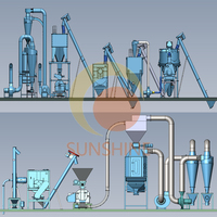 Machine à granulés pour aliments de volaille 1-2 TPH, fournie directement par l'usine, utilisée pour la ligne de production d'aliments pour animaux