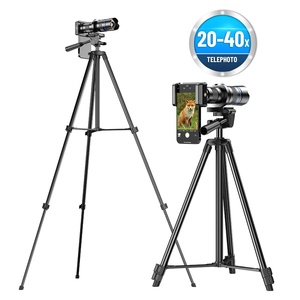 Objectif Téléphoto HD Réglable 20-40x avec Trépied Rétractable Stable, Objectif Externe pour Téléphone Compatible iPhone 17 16 15 - Product Image 6