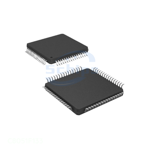 ส่วนประกอบวงจรอิเล็กทรอนิกส์ดั้งเดิม C8051F133 64 TQFP แบบฝังตัว - Product Image 1