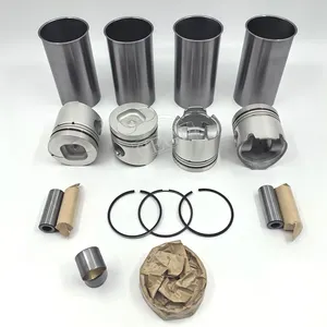 Kit Liner silinder mesin Diesel 4JB1 Piston + cincin + lengan silinder untuk suku cadang mesin truk ISUZU