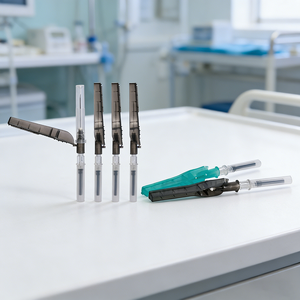 Aguja de Seguridad Desechable 20G 21G 22G 23G, Aguja <span class=keywords><strong>Vacutainer</strong></span> para Extracción de Sangre, Tipo Pluma - Product Image 5